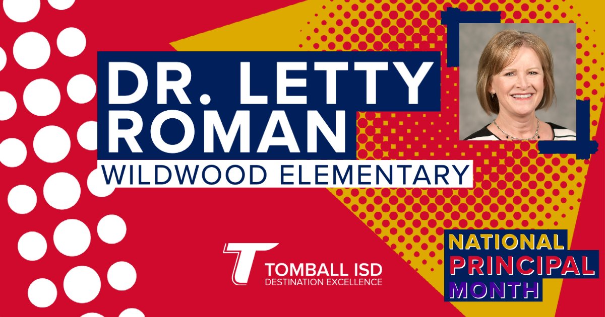 Tomball ISD (@tomballisd) on Twitter photo #CelebrateTISDPrincipals
"Dr. Roman is an amazing Principal who cares deeply for her staff and students. She is a strong leader who ensures excellence in all areas." - <a href="/TISDWES/">Wildwood Elementary</a> Staff #CelebrateTISDPrincipals
"Dr. Roman is an amazing Principal who cares deeply for her staff and students. She is a strong leader who ensures excellence in all areas." - <a href="/TISDWES/">Wildwood Elementary</a> Staff