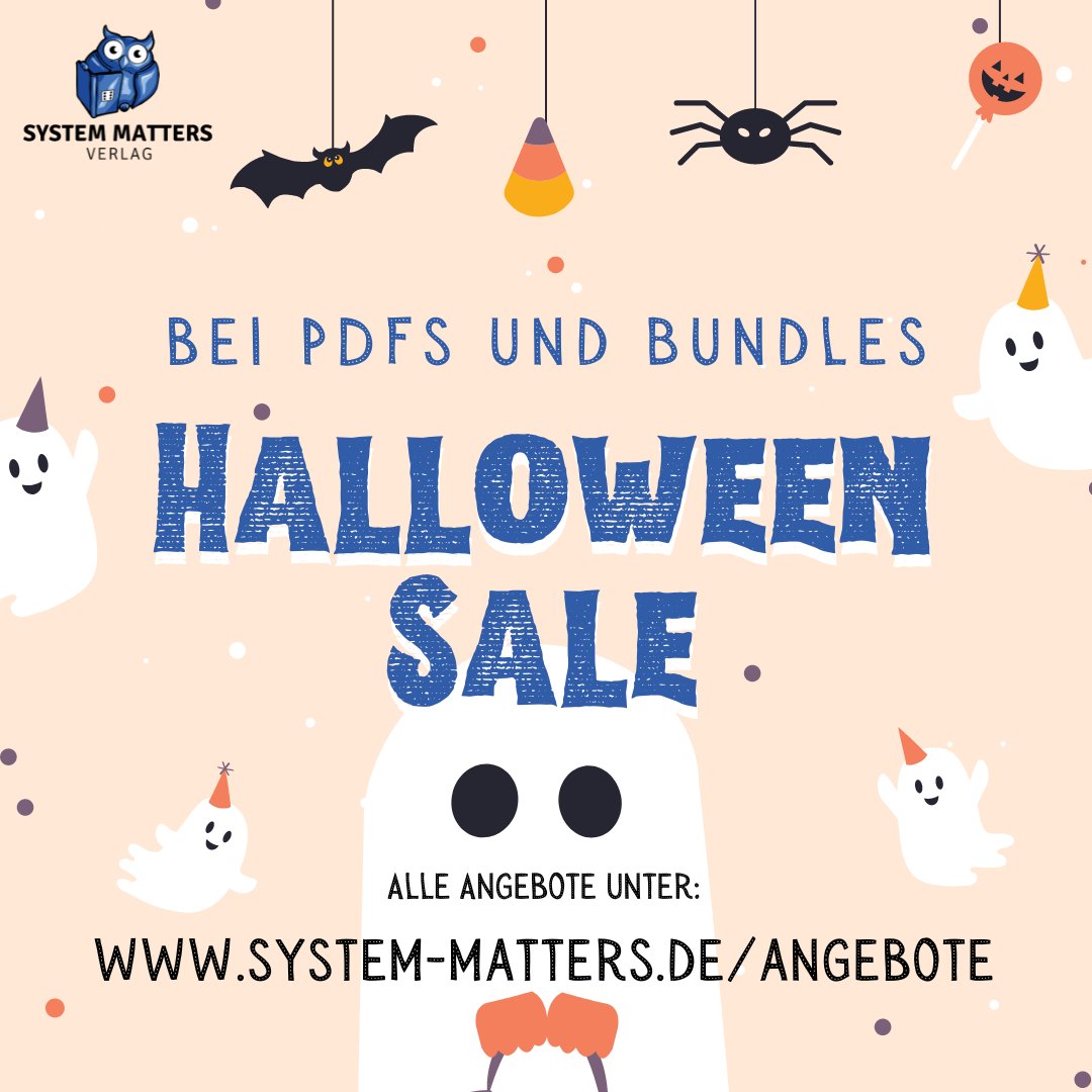 SystemMatters's tweet image. Wir sind spät dran, aber noch ist es nicht zu spät noch für Halloween oder das nächste Wochenende etwas gruseliges fürs Rollenspiel vorzubereiten. Darum gibt es bei uns einige Angebote für PDF und Bundle: system-matters.de/angebote/ #pnpde #systemmatters