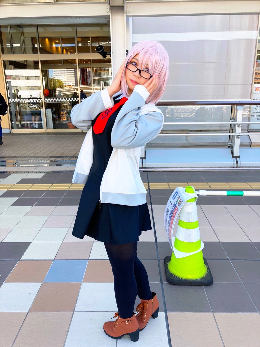 maisakuraMT's tweet photo. 【コスプレ】
〜fgo マシュ・キリエライト〜

photo:友人
#刈谷アニコレ2022 
 #刈谷アニメcollection https://t.co/hdz6sZ0VUF