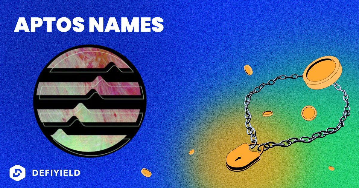 6. APTOS NAMES @aptosnames The ENS of Aptos. ENS hosted a huge airdrop. Aptos domain is very likely do so too. 📜 Checklist: • Connect your wallet on: aptosnames.com • Buy at least one (better more) domains (for ~10 $APT)