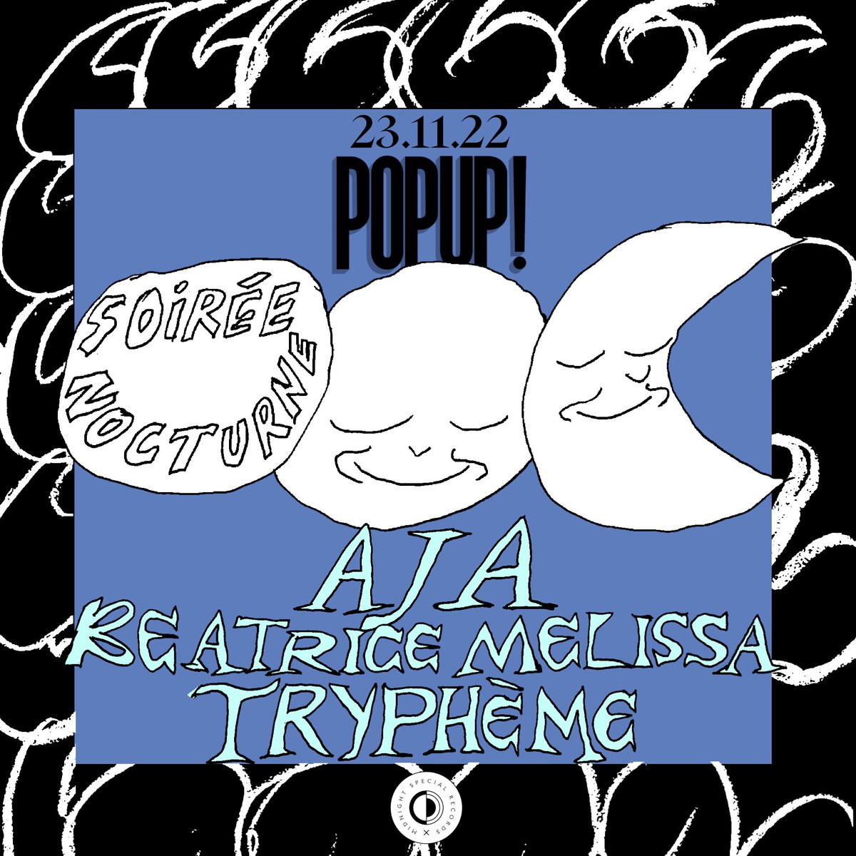 On organise une soirée le 23.11 ! On transforme <a href="/LePopUpduLabel/">Le Pop-up du Label</a> en dodo géant ☁️ Au programme : oreillers et coussins moelleux, tisanes et sets tout doux 🎶  

🔗 link.dice.fm/Z6a1a04b93f8