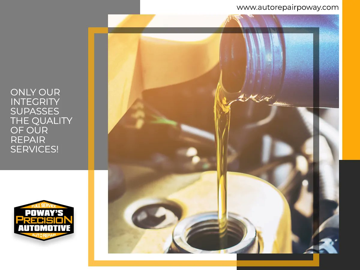 powaysprecision's tweet photo. If you are looking for an oil change near you, be sure to ask about our BG MOA additive. This additive helps protect your engine against oil oxidation, which can lead to sludge build-up and other costly problems down the road.

🌐 https://t.co/cVKryP6phX

#oilchangenearme https://t.co/hJAUjLuhEt