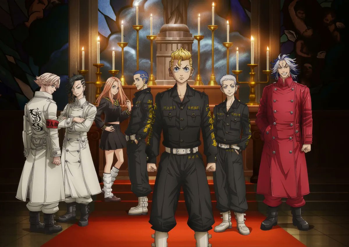 AniListco's tweet photo. "Tokyo Revengers: Christmas Showdown" new Visual and PV. Airs in January, 2023.

PV: https://t.co/030ICaSXOG 

https://t.co/R4fTYJ6z8E - #toman_anime #東リベ #聖夜決戦編 https://t.co/bsM8hk0Hrh