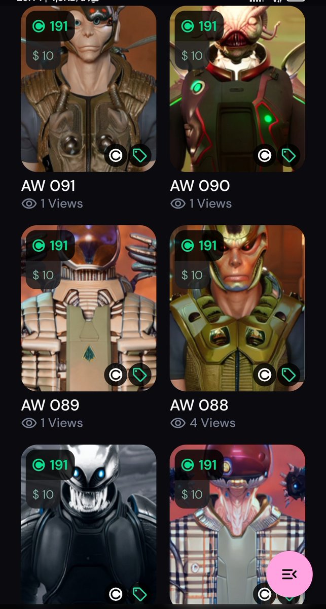 New Drop Another World NFTs Gen 2
link web.curate.style/profile/000afd…

#curate #XCUR #NFTCommunity #NFTFam #nftart #NFTs #anotherworld #digitalart #DigitalArtists #nftcollectors #NFTcollections