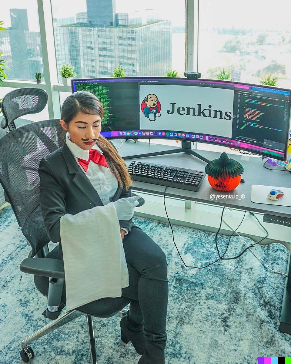 Happy halloween #Jenkins #DevOps #CI #Halloween #October