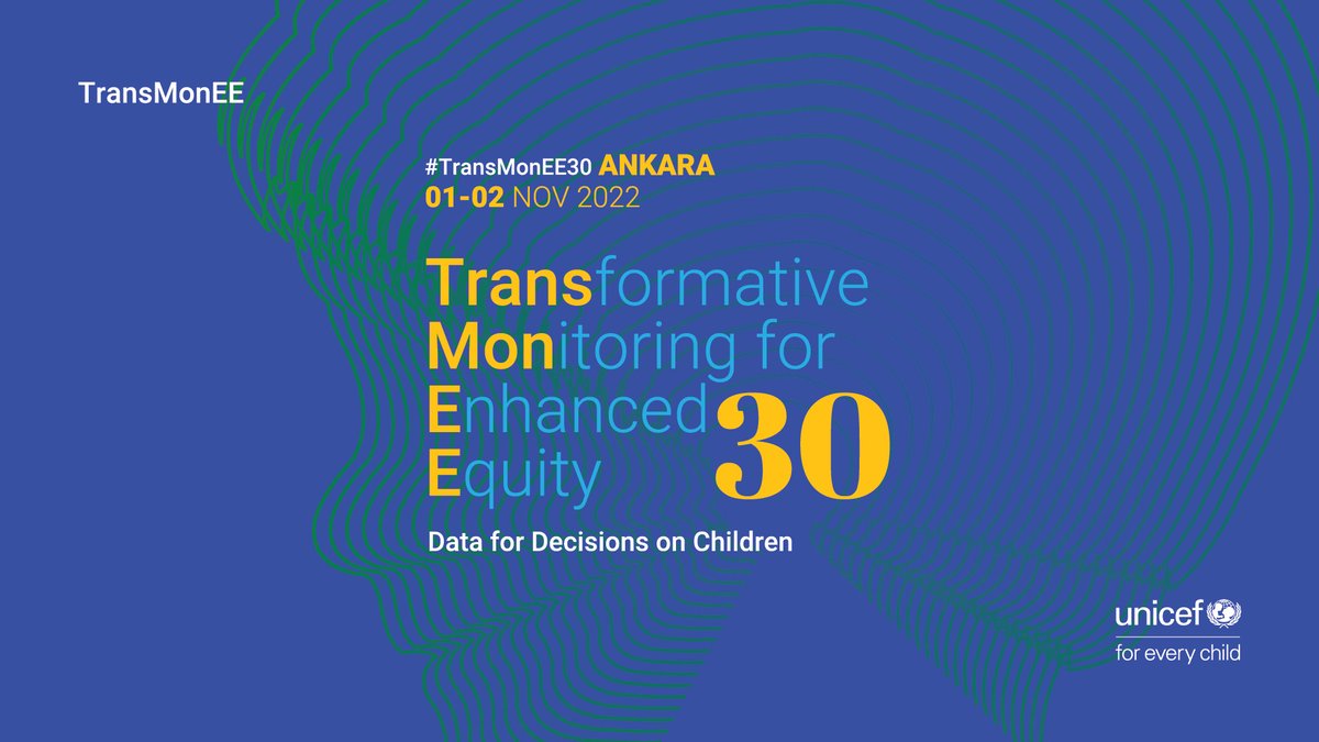 UNICEF_ECA's tweet photo. As we take every step to protect the rights of children, it is important to monitor our efforts.
To effectively assess the needs of children in different places, we need correct and the latest data.
#ForEveryChild #TransMonEE https://t.co/SIQoos9jfI