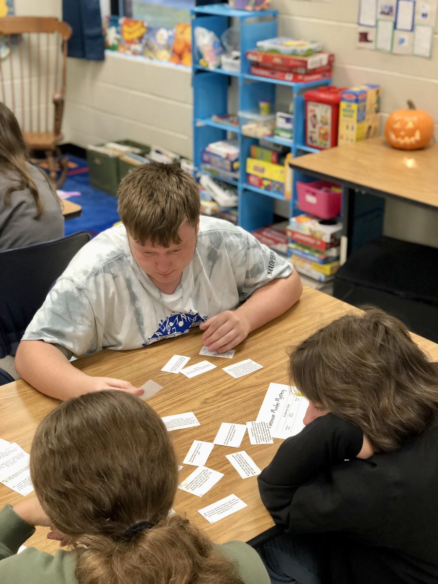 kwhite1993's tweet photo. What better way to practice employability skills like communication, problem-solving, teamwork, and critical thinking than a murder mystery on Halloween?! 🎃 https://t.co/lOwltI4AjL