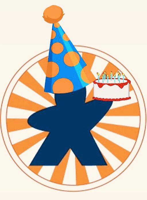 It’s our 3rd Birthday! To celebrate we’ve decided to finally answer the question you’ve all been asking. A Meeple is a type of playing piece. It’s short for “My People”. Please stop asking us… Please?