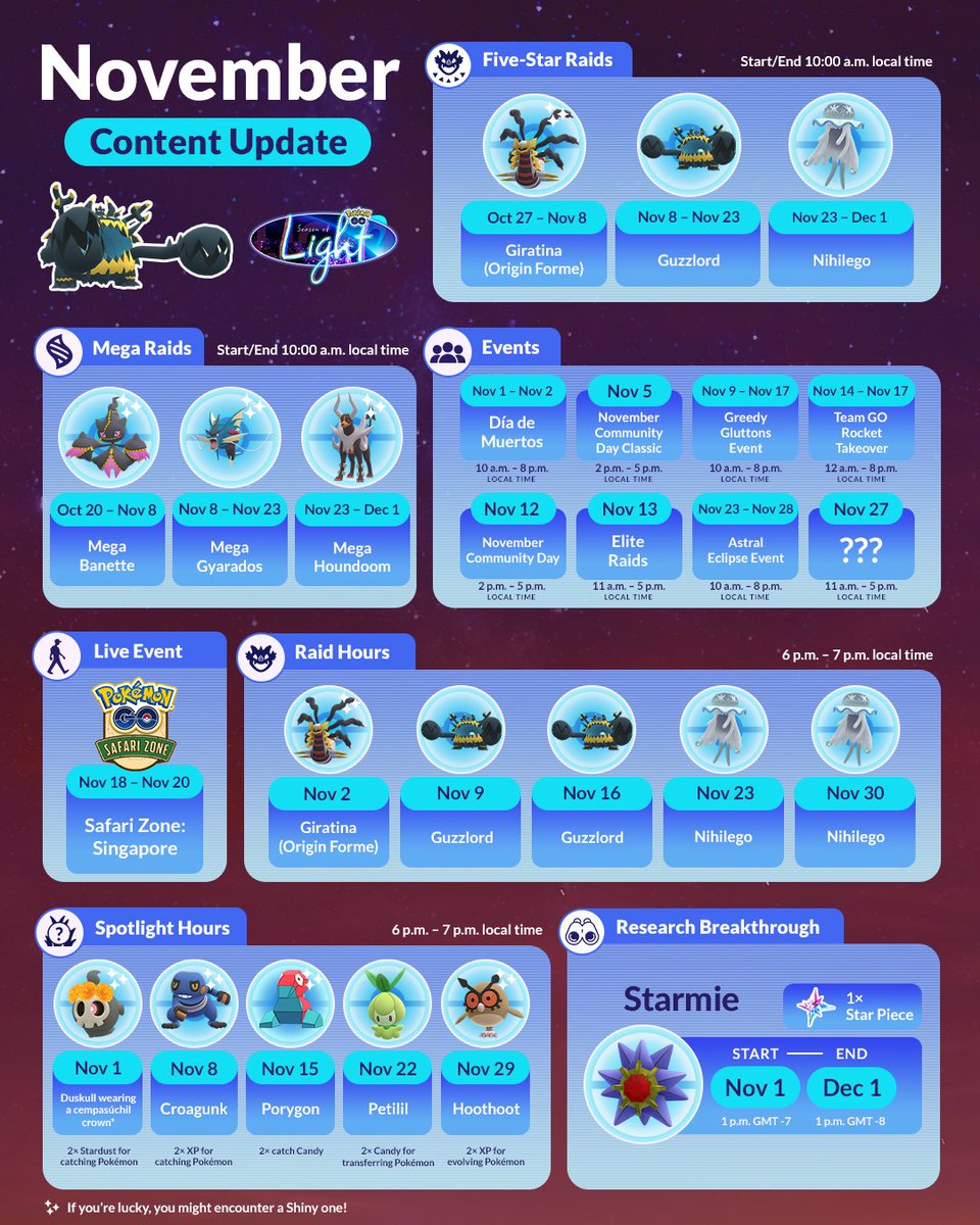 on Twitter "Serebii Update Niantic have detailed the