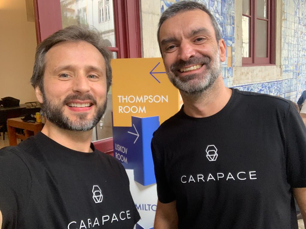 CarapaceDapp's tweet photo. We would like to thank @ETHLisbon for the hackaton last weekend. It was an amazing experience, get connected with such hackers and to know great projects! 🤩

Btw, our 2-founders team have built a Digital Safe to store private data on NFTs. 

Have a look 👉https://t.co/MS3oUD0F1k https://t.co/W2r51hJnBC