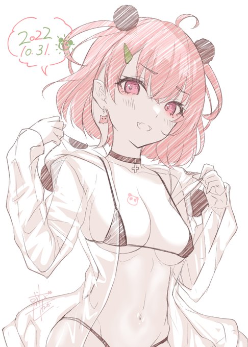 WIPばかりで申し訳ない気持ちにならないでもないので、久しぶりに描き下ろしえにっき。

よろこべ～笹木咲ちゃんの水着やよ～💜

えにっき本文 ➡ https://t.co/V5pZ3AnVBH 