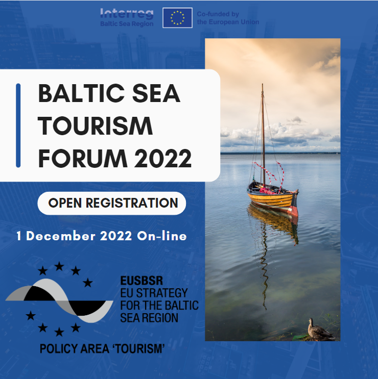 Would you like to hear interesting keynotes about digitalization, tourism trends 2023 and tourism insight from the Baltic Sea Region? Join our Online Forum on 1st December! 
Check the Agenda and register here: balticsea-region-strategy.eu/pa-tourism-new…
#BSTF2022 #EUSBSR #tourism