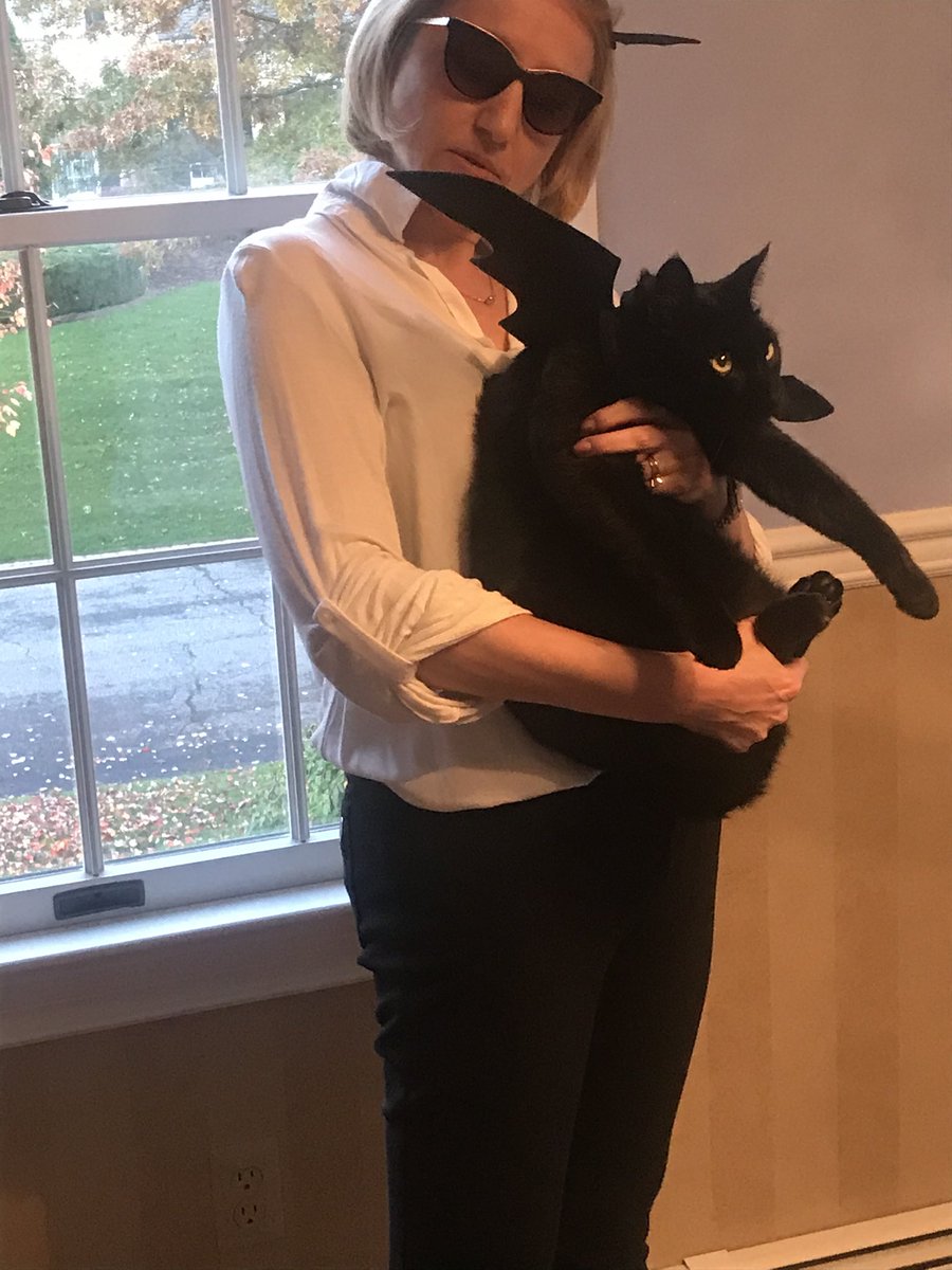 My office buddy and I wish you a happy (and safe) #Halloween!