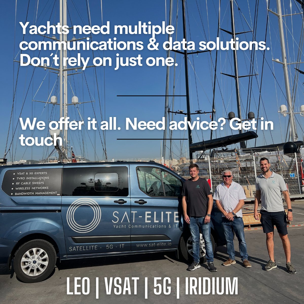 SatEliteComms tweet picture