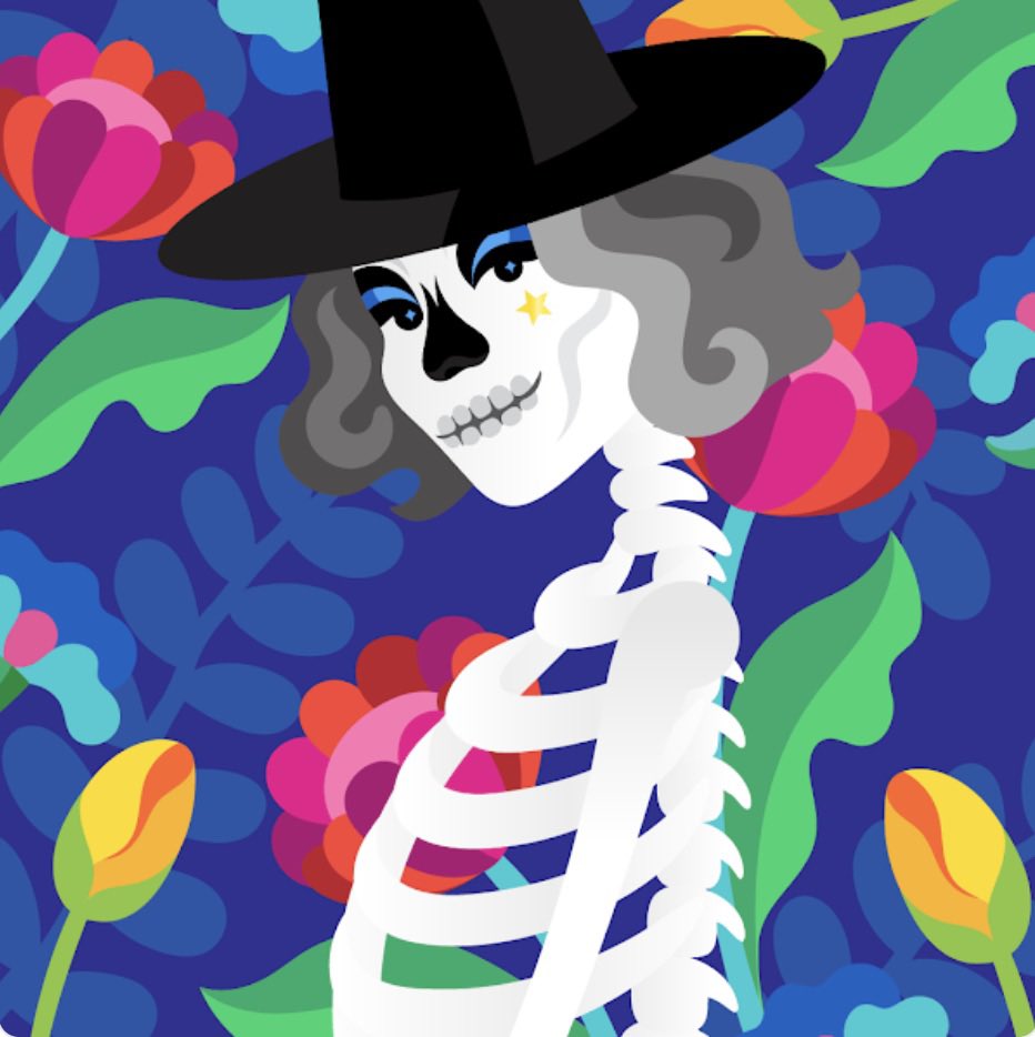 iseeyasophia's tweet photo. Why didn't the skeleton buy an NFT??

Because it didn't have guts!

To all those who have the guts to be here: Happy Halloween!🧡🖤

If you're @MyBFF &amp; we're not following each other, let's connect! https://t.co/PlYTqyI56F