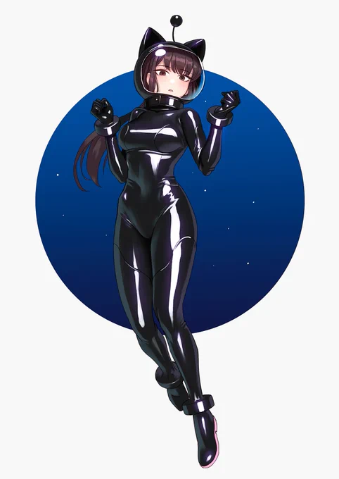 アモングアスパロ回の時のぴっちり古見さん。 