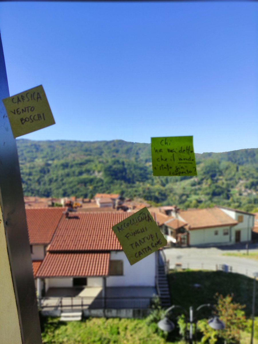 saverio_massaro's tweet photo. A San Severino Lucano abbiamo usato questa finestra sul Parco del Pollino come lavagna da brainstorming
#experiencelab #urbanexperience #artepollino #camminocomearte #esparch
@ArtePollino @UrbExperience @EsperimentiArch @carloi https://t.co/mjMHTg228h