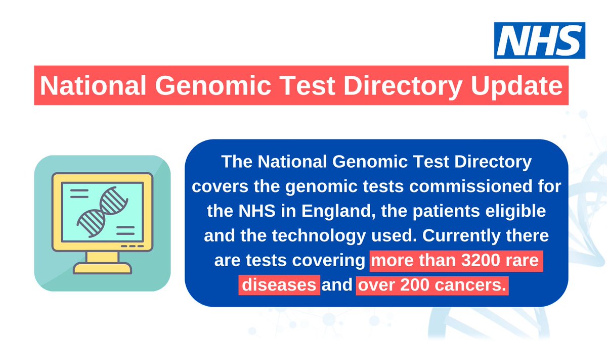 NHS Genomic Medicine Service tweet media
