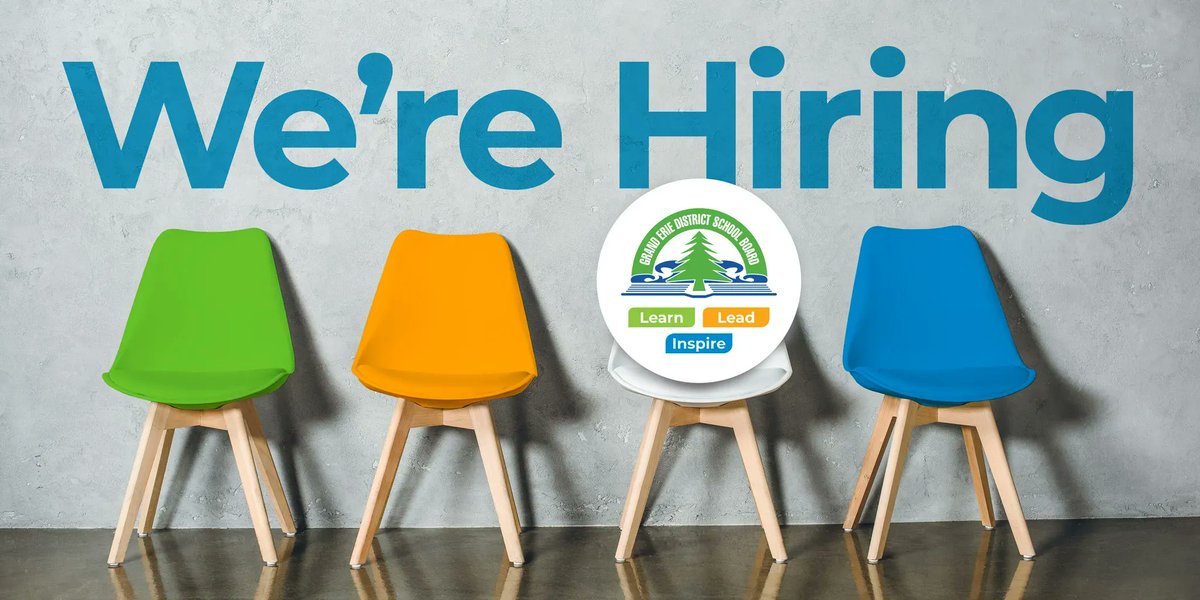 Grand Erie is seeking #CasualEducationalAssistants to assist teachers with the preparation, delivery and supervision of special educational programs and services.

Does this sound like you or somebody you know? Check out the job posting! buff.ly/3MG9xck

#GEDSBCareers