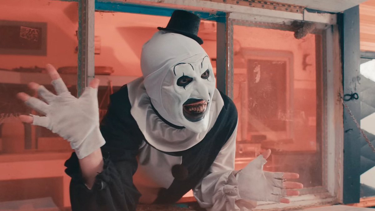 PerPumpkinPatch's tweet photo. Just watched @TerrifierFilm 2 and really need some Clown Café merch in my life…

That tune will be in my head for weeks.

#arttheclown #terrifier2 #clowncafe https://t.co/pPa9zeQ0NG