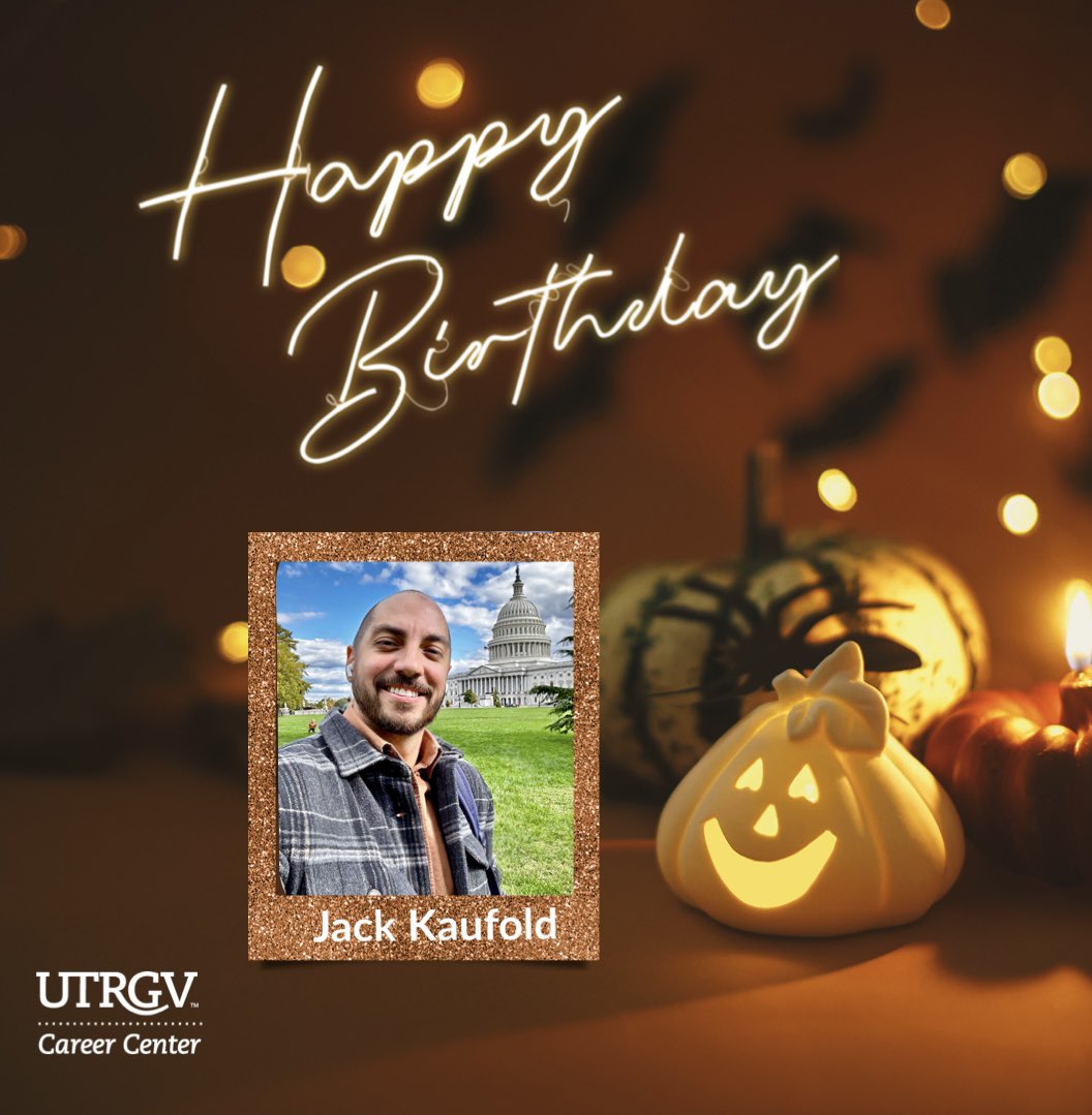 HireUTRGV's tweet photo. Happy Birthday Jack!

We want to wish you a very Happy Birthday! We hope you have an amazing day! #Birthday #Celebrate #HappyBirthday https://t.co/KTNZczTb8s