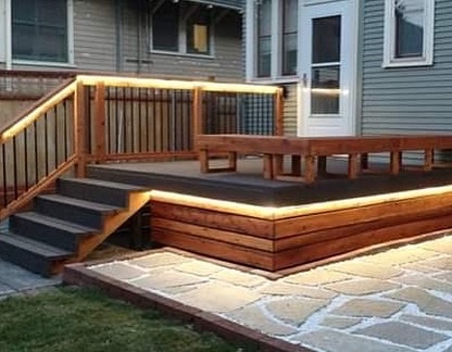 DIYprotipsBlog's tweet image. Great deck renovation we did awhile back. Installed new handrail, stairs, benches &amp;amp; lighting. spokanehandymanpro.com
#homeimprovement