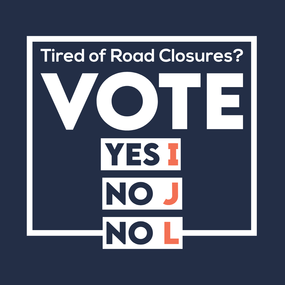 openslowstreets's tweet photo. The secret formula to relieve traffic conditions in San Francisco!

VOTE YES on I
VOTE NO on J and L

#YESonI #NOonJ #NOonL https://t.co/ac1oPOcxEm