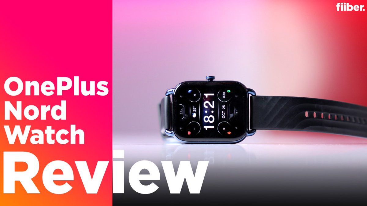 fiibertech's tweet photo. OnePlus Nord Watch is priced at Rs 4,999 in India and comes with a Blood oxygen sensor, 105 sports modes, an AMOLED display and sleep tracking. But is it worth a buy?
Watch full review: https://t.co/u7PYliHZHo
Ft. @ashri_k
#oneplusnordwatch #fiiber https://t.co/uR0GtOKu1B
