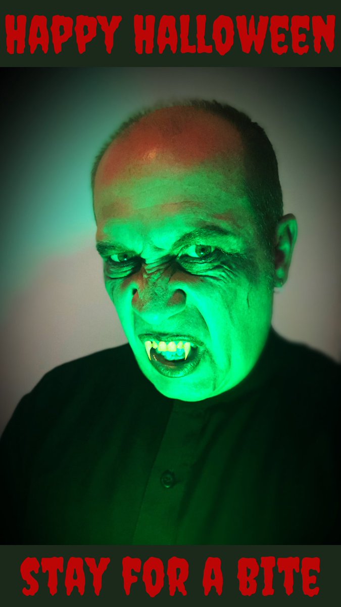 Happy Halloween/ All Hallows Eve. Darkness falls across the land. 
The midnight hour is close at hand. Creatures crawl in search of blood. 🩸#Halloween #dracula #vampire #makeup #monsters #photography