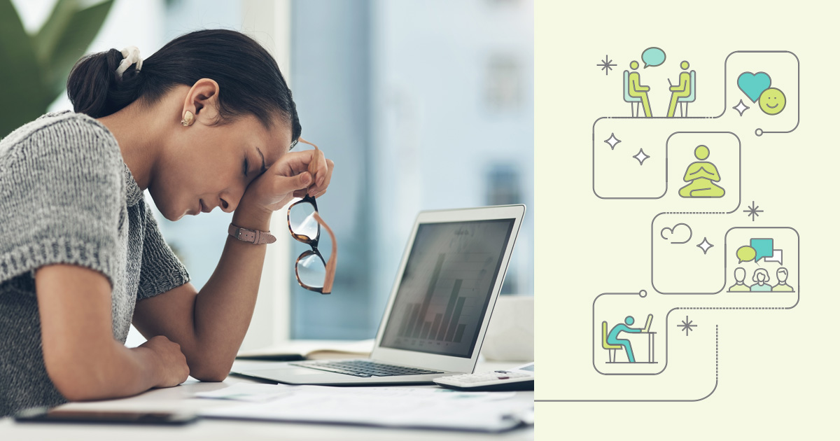 Hey #Guelph #Wellington employers! A healthy workforce is a thriving workplace. Want to learn more? Join us on November 22, 12-2pm for Supporting Employee Mental Health with Mary Ann Banton, a Workplace Relations Specialist. Lunch provided. Register here: here4hope.ca