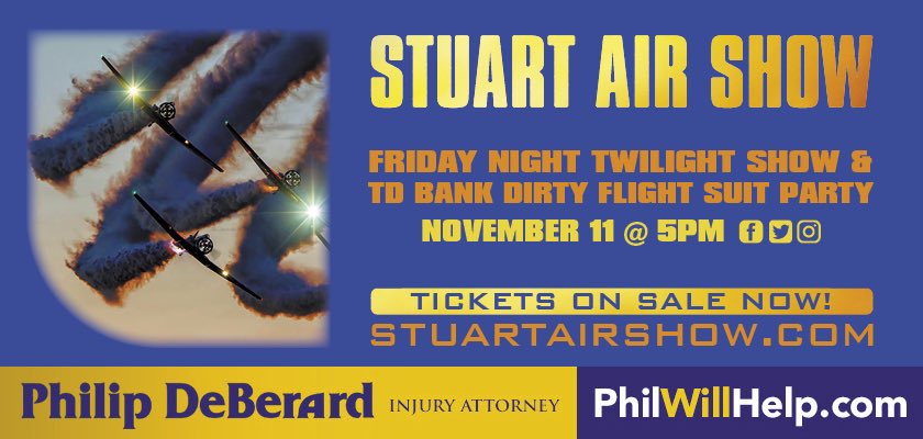 Have you seen our billboards? This one highlights the magical twilight and firework show with Aeroshell Aerobatic Team. Thanks to the entire team at Phillip Debeard, Injury Attorney for your continued support of the air show.

#sponsor #nightshow #drivesafe