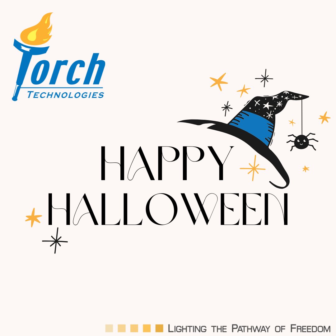 Trick or Treat from Torch! We wish you all a happy and safe Halloween👻🎃

#TorchTechnologies #Huntsville #EmployeeOwned #EmployeeOwnershipLooksGoodOnYou #Torch100% #Halloween