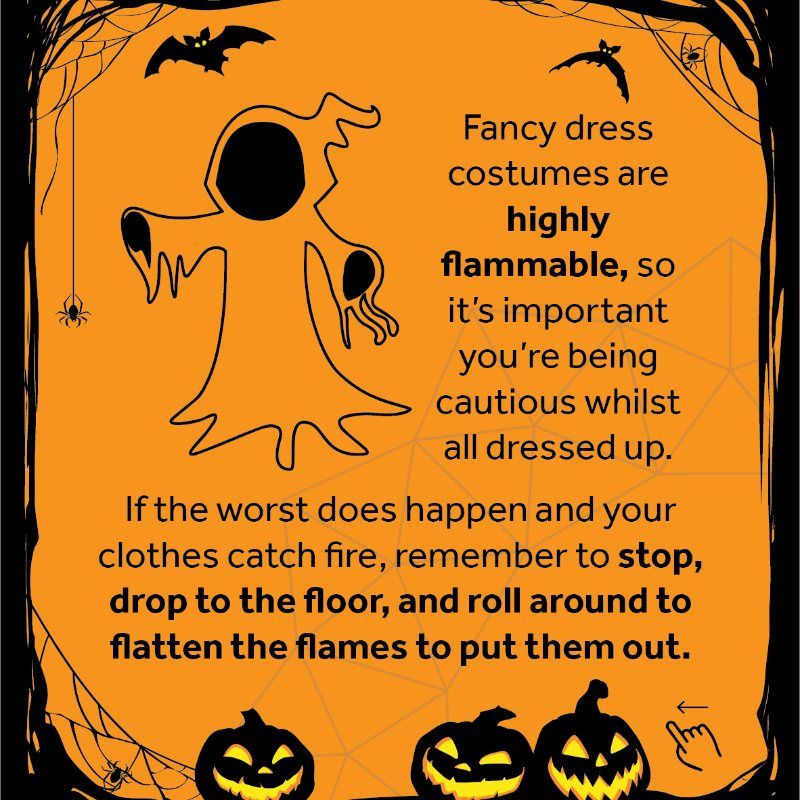 optivohomes's tweet photo. We hope you have a spooktacular time this #Halloween 🎃 To avoid it becoming a nightmare, please follow these fire safety tips.