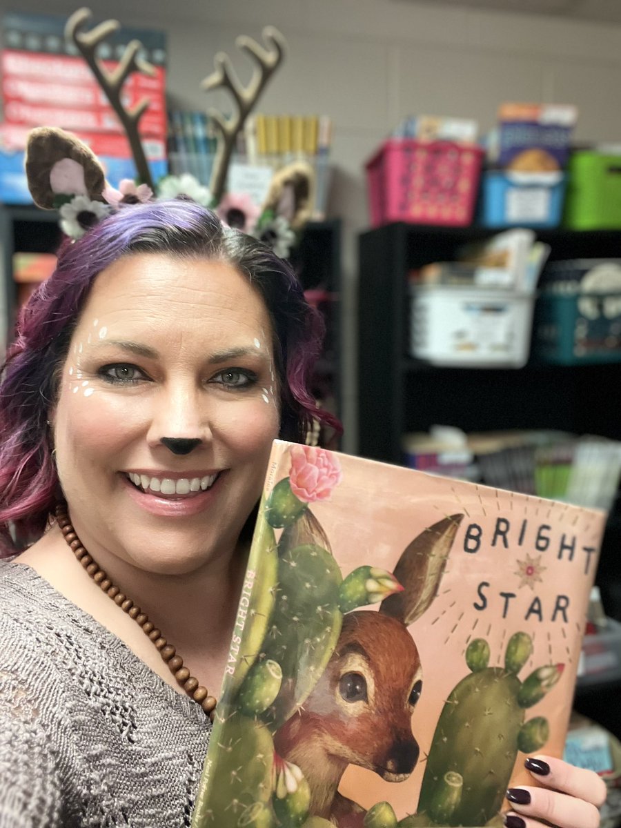 <a href="/helloCPI/">CPI</a> “Bright Star” by <a href="/yuyimorales/">Yuyi Morales</a> 😊🦌💜