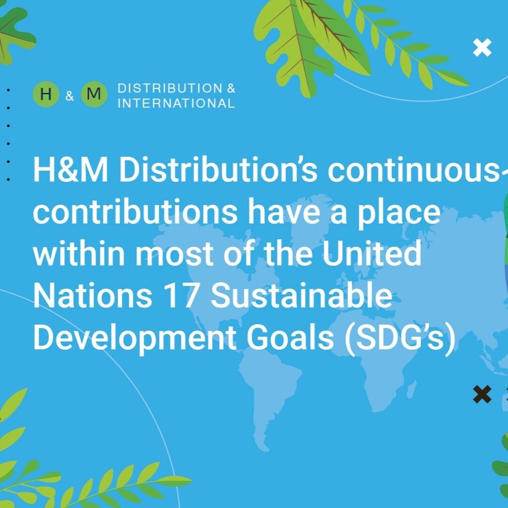 Environment Sustainability (part 3)
H&amp;M’s continuous contributions have a place within most of the United Nations' 17 Sustainable Development Goals (SDG’s)
👉 ift.tt/BxqmOtc
#sustainability #environment instagr.am/p/CkYPqawIUhi/