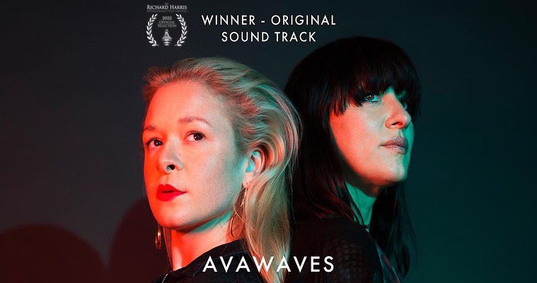 SavageWaters_'s tweet photo. A night of awards for Savage Waters last night but so so so happy that @AVAWAVESMUSIC also picked Best Original Soundtrack for @SavageWaters_ at @RHarrisFilmFest. Album out 11th Nov. @KermodeMovie hoping you get a chance to have a listen! Congrats @AnnaPhoebe and @AislingBrouwer https://t.co/ESY8hbSIOm