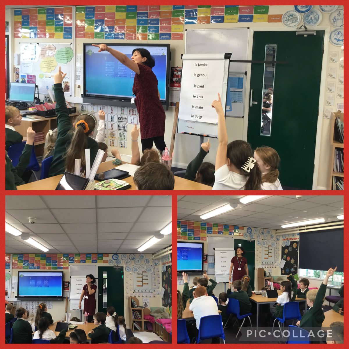 BaderPrimary's tweet photo. Y4 are learning the parts of the body in #BaderFrench this afternoon. #RRS #article29 #article31 🇫🇷 https://t.co/6LgVQ1dzZM