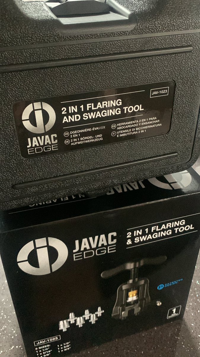 Thank you <a href="/WolseleyClimate/">Wolseley Climate Centre</a> for sorting another fantastic sponsor <a href="/JavacLtd/">Javac</a> <a href="/aspenpumpsgroup/">Aspen Pumps Group</a> -6 flaring kits for the best of the best to use in the <a href="/RACHPskills/">RACHPskillsUK</a> competition final 15-18Nov where <a href="/Lawtontubes/">Lawton Tubes</a> will be used