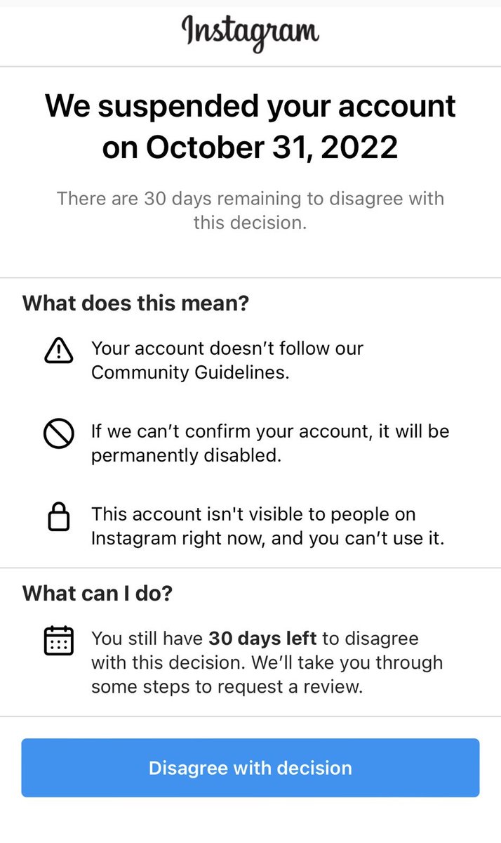 Ser ut som om tusenvis i sekundet får instagram-kontoen sin suspendert uten grunn nå.
#instagramdown