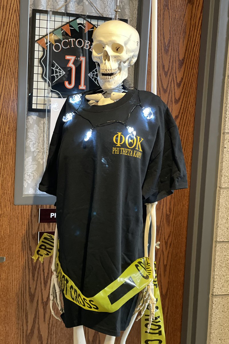 Dr_PMcClellan's tweet photo. Happy Halloween! #heisPTK @PHITHETAKAPPA 
#HINDSCC #JATC #ALPHAZETAOMEGA https://t.co/2zQLlLteHp