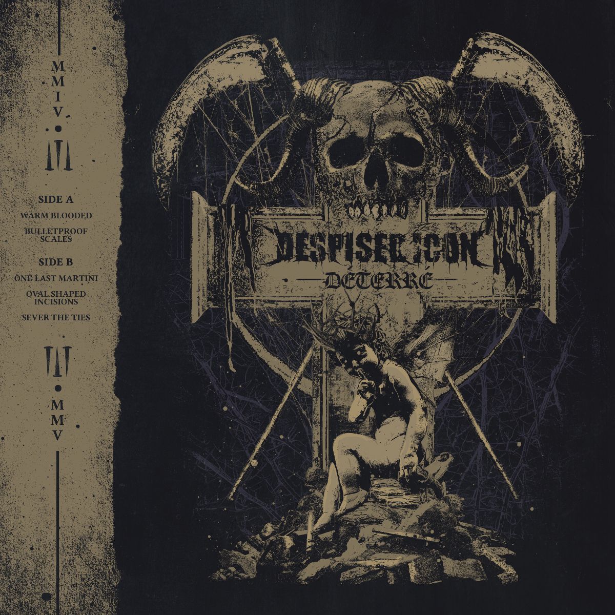 Quebec #deathcore veterans @despisedicon revisit their genre-bludgeoning back catalogue to rework five classics for new EP #DÉTERRÉ (@nuclearblast). v13.net/2022/10/despis…
