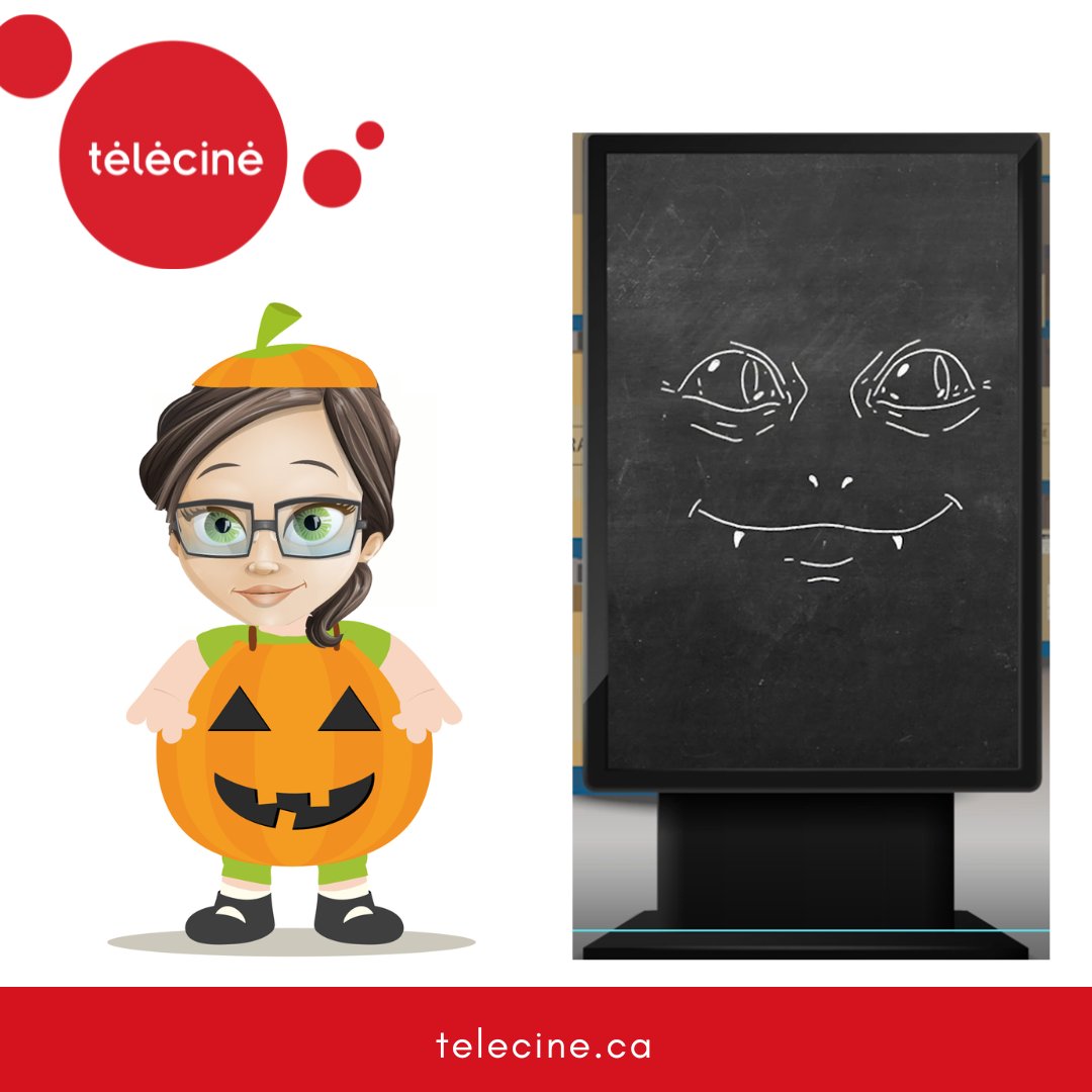TelecineSignage's tweet image. Does #DigitalSignageContent scare you? Want to know what to feed the #DigitalSignageBeast ? Take my #DigitalSignageMasterClass for some tips (no Tricks!). Sign up! telecine.eb-sites.com/masterclass  

#halloween #spooky #horror #halloweencostume #pumpkin #happyhalloween #trickortreat