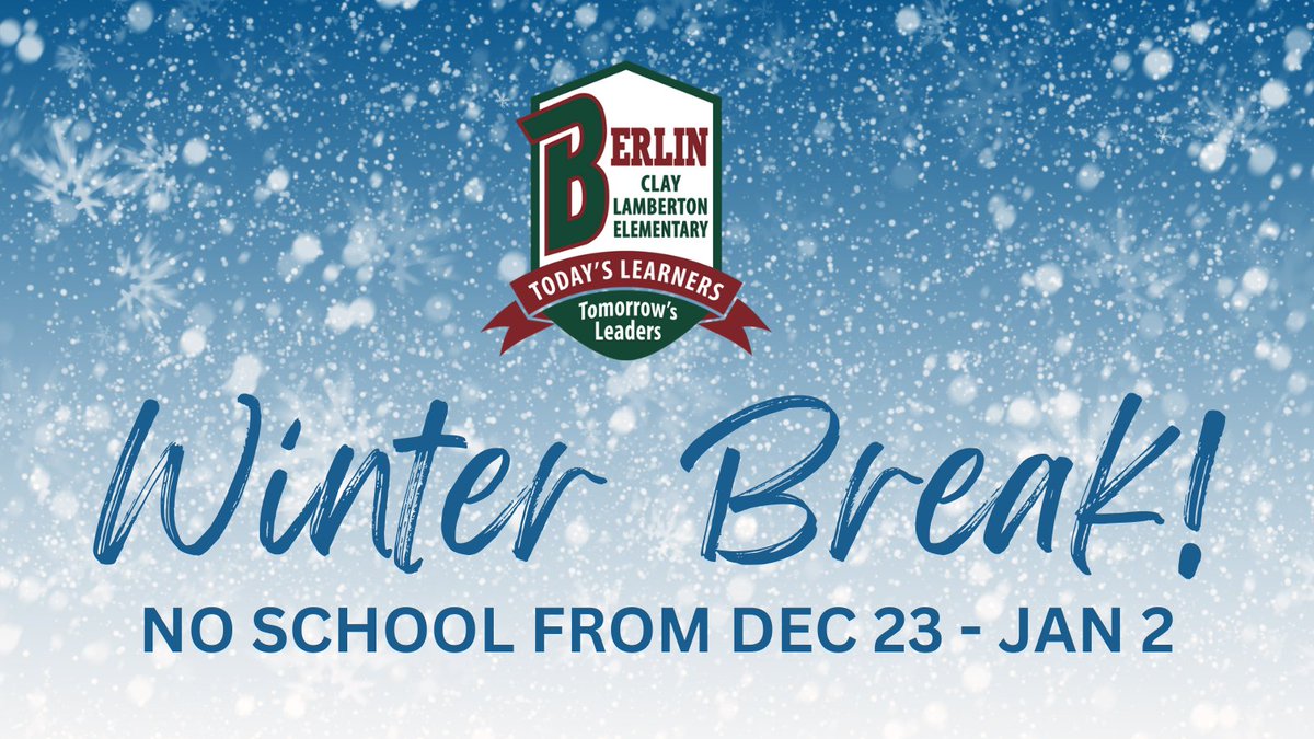 Berlin Area Schools tweet media