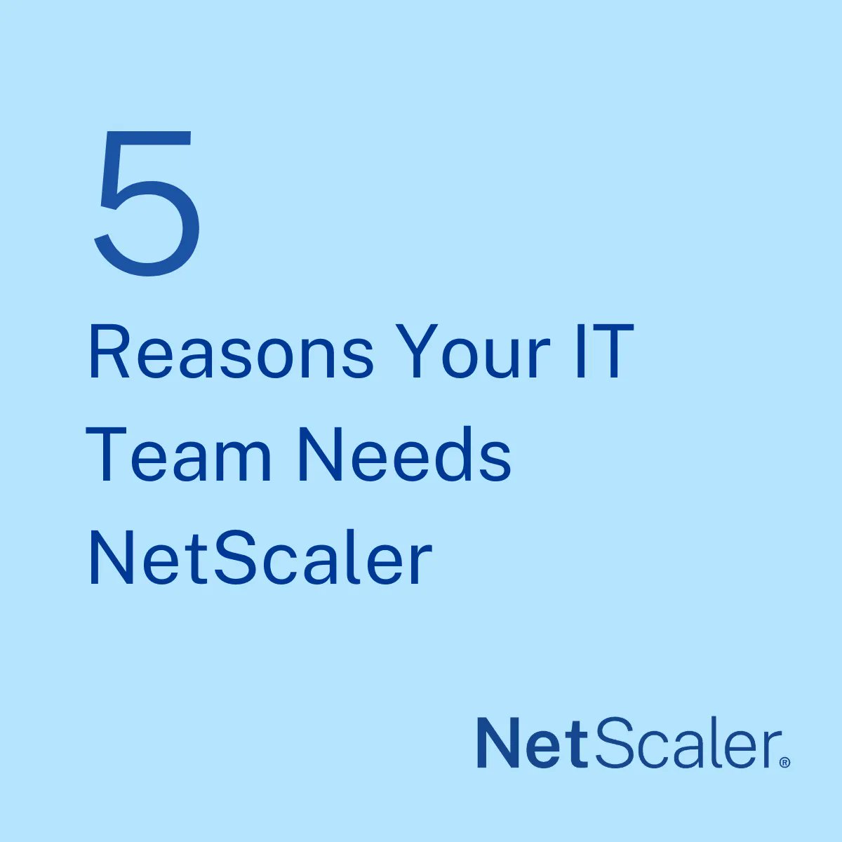 NetScaler tweet media