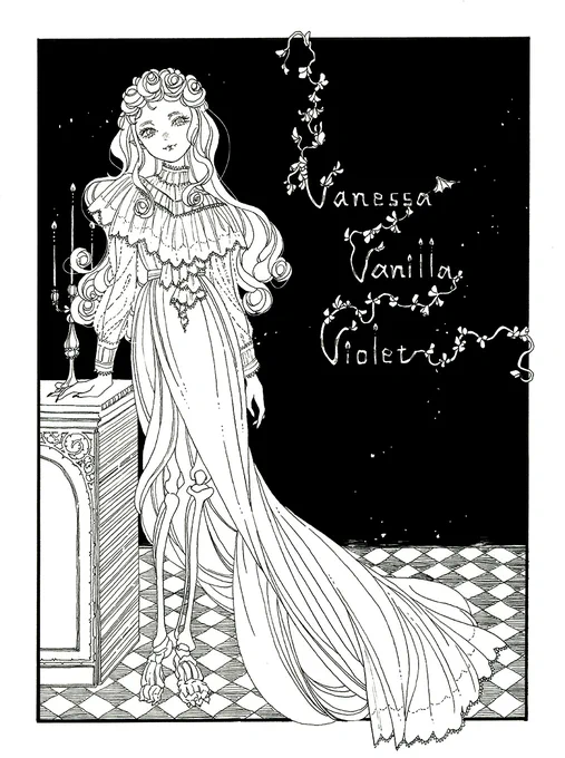 ヴァンパイアのプリンセス🦇

アナログペン画です。ヴァネッサ・ヴァニラ・ヴァイオレットという名を持つ少女は永遠を享楽的に生きる。

#オリキャラハロウィンパレード
#ハロウィンイラスト2022 