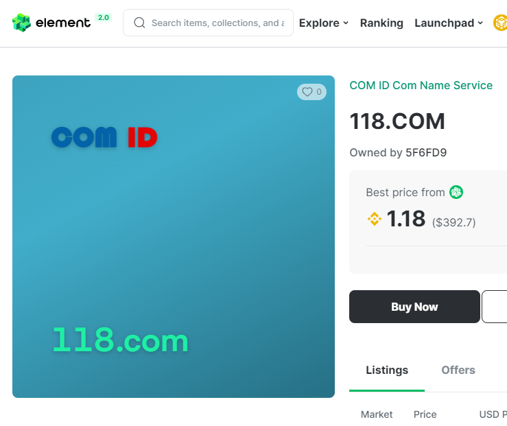 COM ID: COM Name Service tweet media