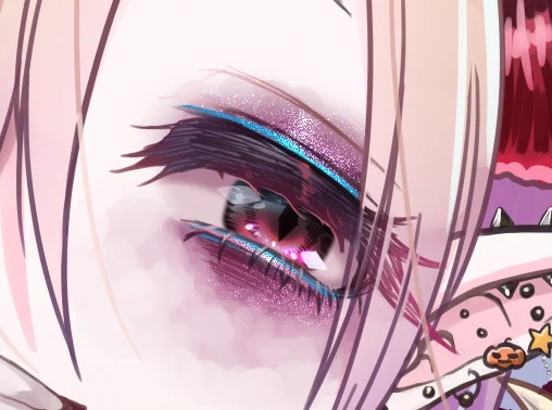 pixivFANBOXで小梅たゃハロウィン(タイムラプス有を公開しました!  全体公開なのでよかったら見てね～～～! 