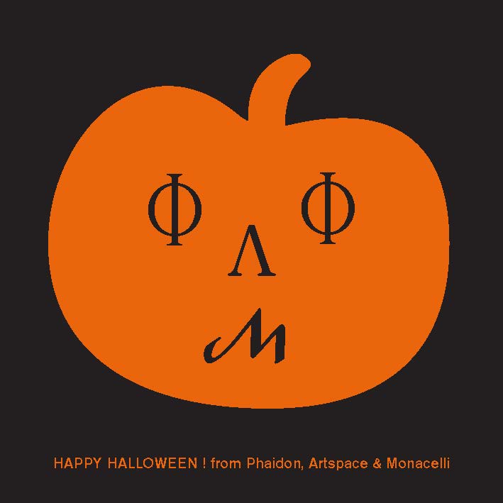 Happy Halloween from Phaidon, Artspace, and Monacelli! 🎃