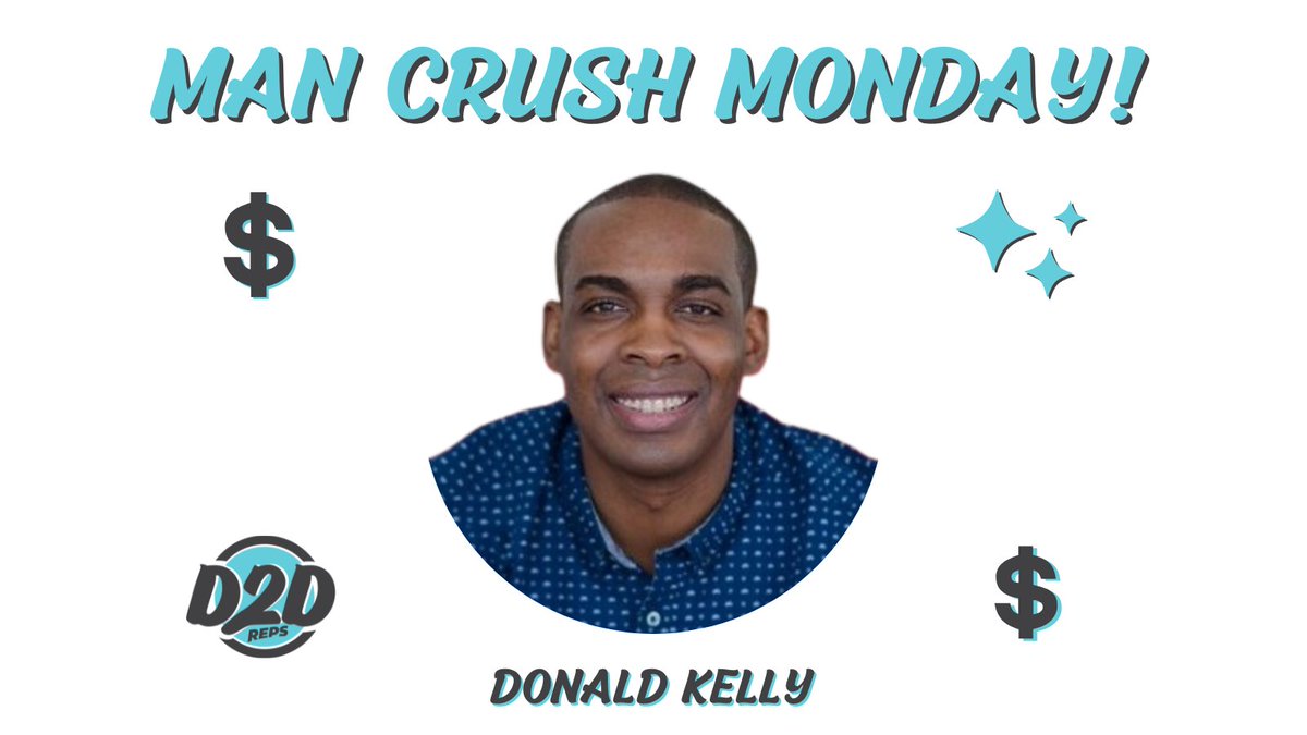 Donald Kelly is President of The Sales Evangelist. He is an expert at helping those in sales close more deals. Go find podcast and 37 Bite-Size Sales Tips.

Who should be next week's man crush?

#d2dreps #mancrushmondays #mondaymancrush #salesmen

Source: hubs.la/Q01jZbZS0