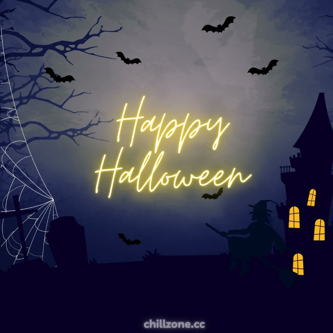 chillzonemc's tweet photo. Happy Halloween! 🎃🦇 
Have a spooky one 👻🍬
#halloween #halloween2022 #happyhalloween https://t.co/t45smIqn4K